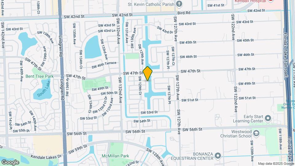 4821 SW 129th Ave Map and Location Details