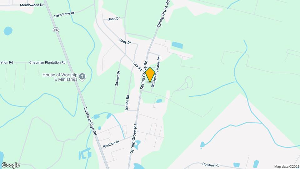 346 Whispering Pines Rd Map and Location Details