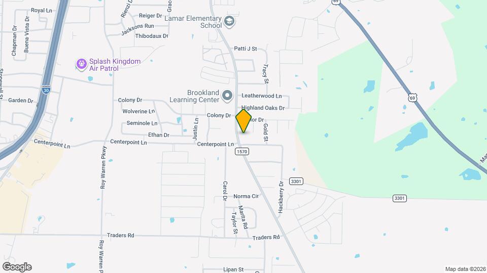 6921 Jack Finney Blvd Map and Location Details