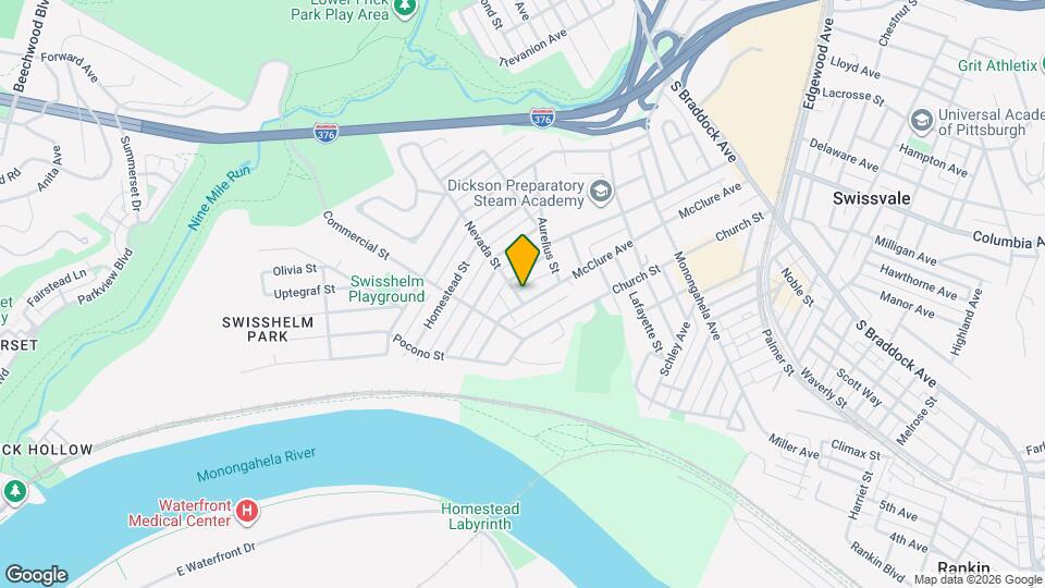 1723 Nevada St Map and Location Details