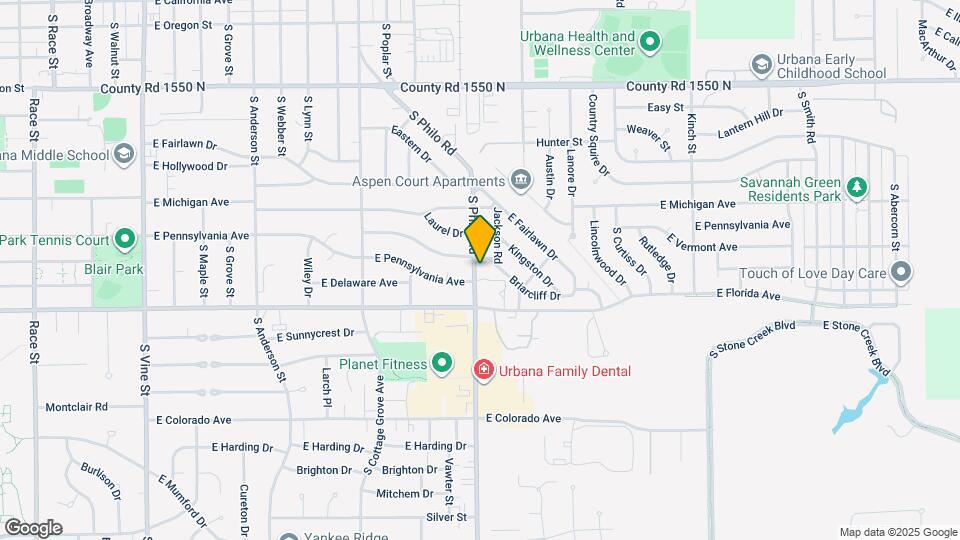 1504 Philo Rd Map and Location Details