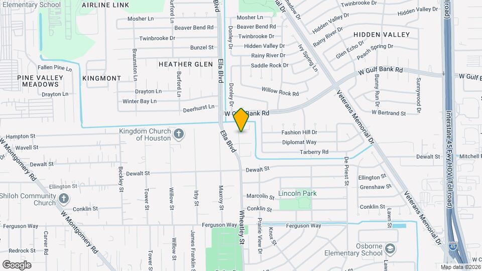 9210 Wheatley St Map and Location Details