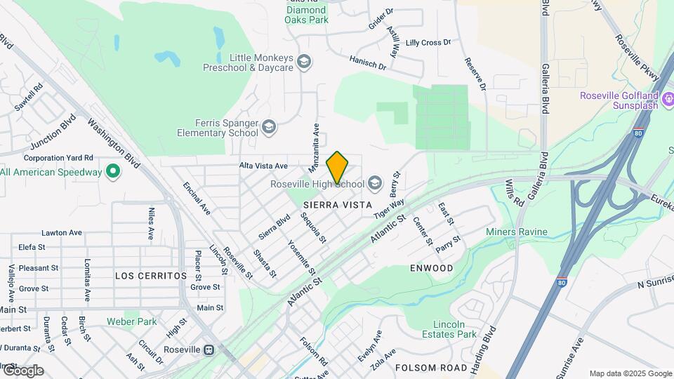 518 Sierra Blvd Map and Location Details