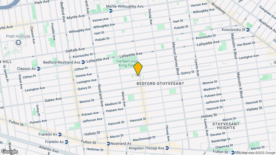 294 Tompkins Ave Map and Location Details