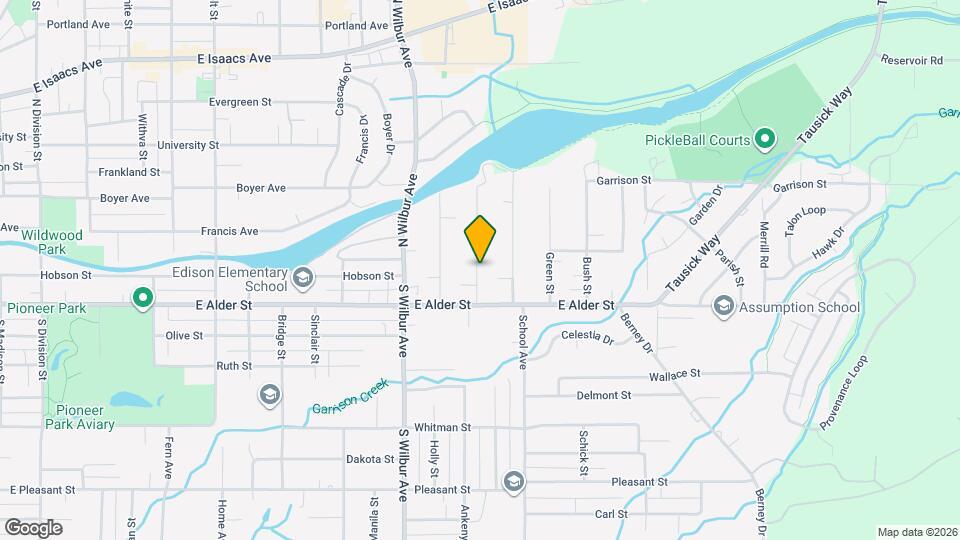 221 Laurel St Map and Location Details