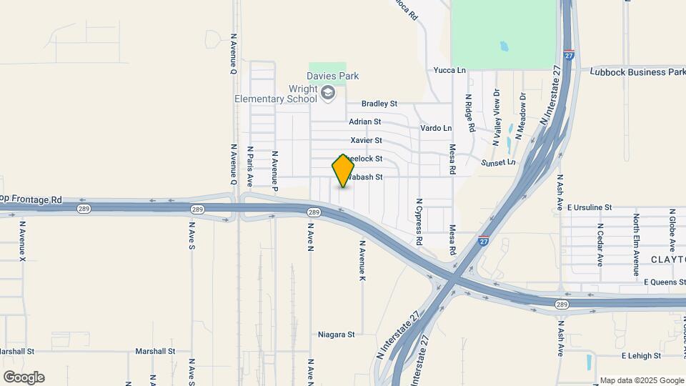 2112 N Avenue L Mapa y Detalles de la Ubicación