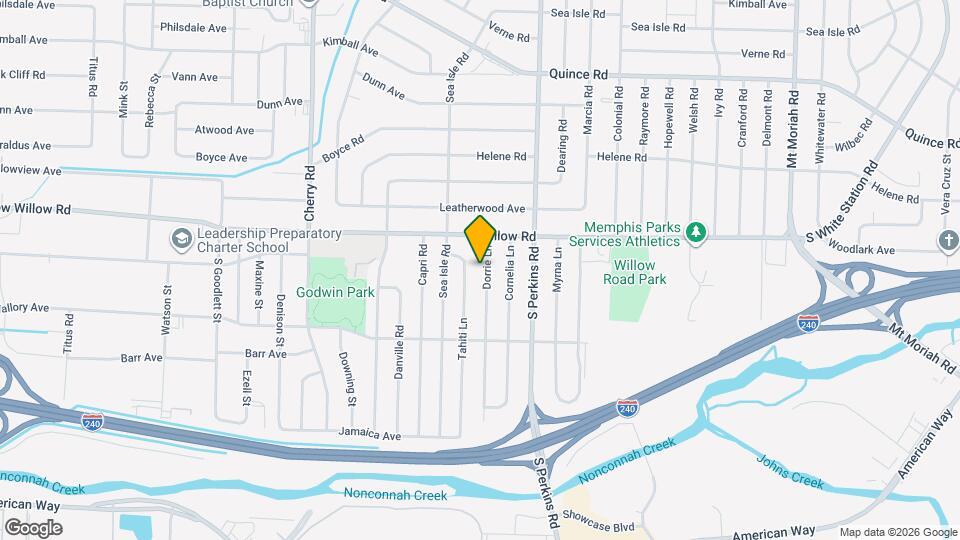 1729 Dorrie Ln Map and Location Details