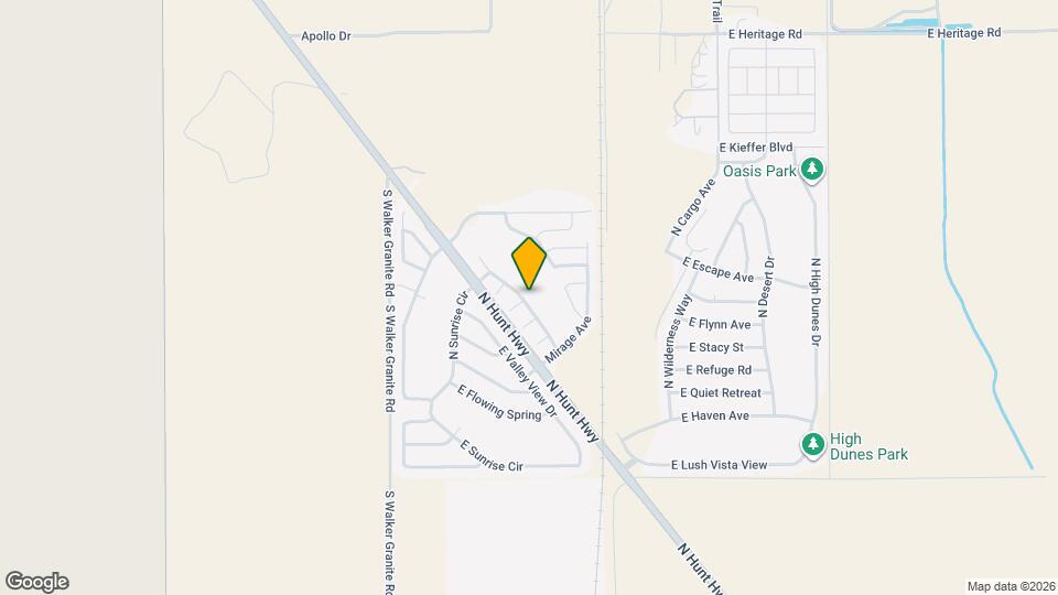 23777 N Desert Agave St Mapa y Detalles de la Ubicación