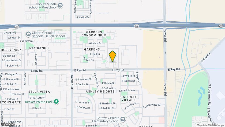 1544 S Owl Dr Map and Location Details