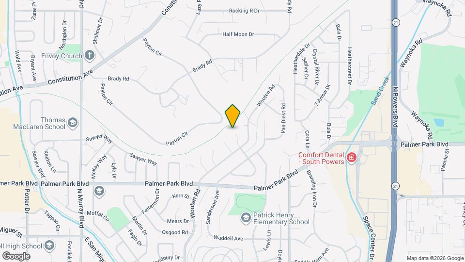 1724 Robidoux Cir Map and Location Details