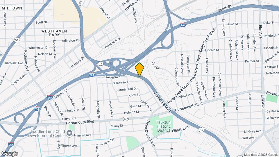 2214 Frederick Blvd Map and Location Details