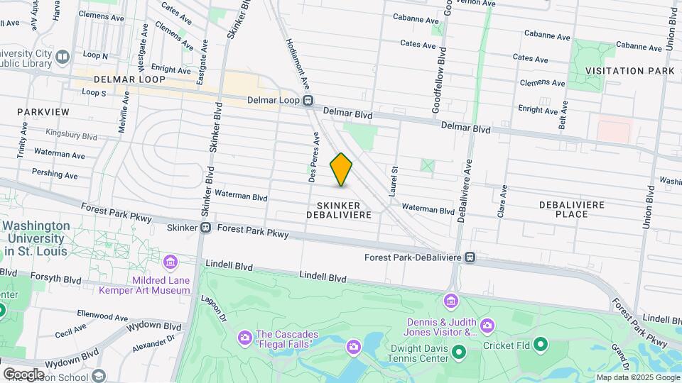 5912 McPherson Ave, Unit 3W Map and Location Details