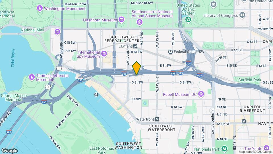 600 6th St SW Map and Location Details