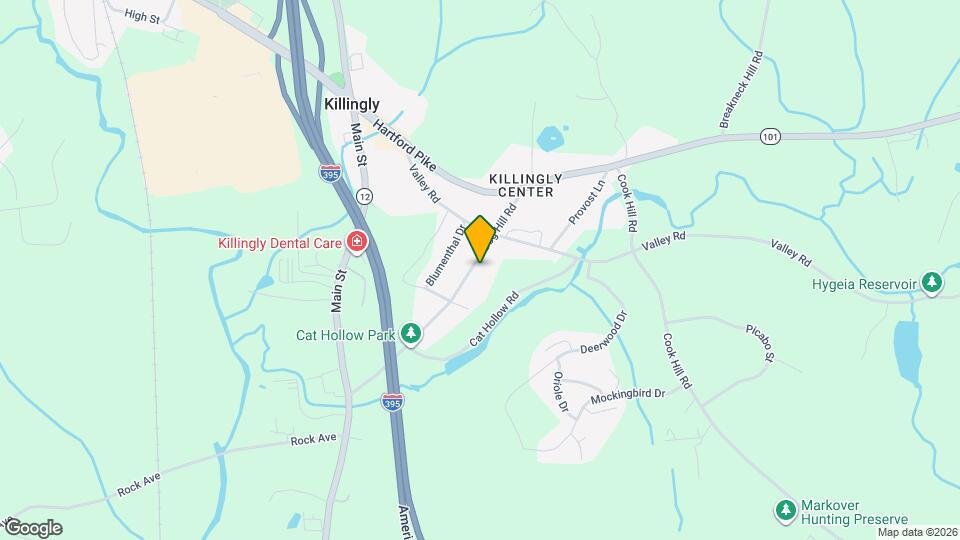 76 Dog Hill Rd Map and Location Details