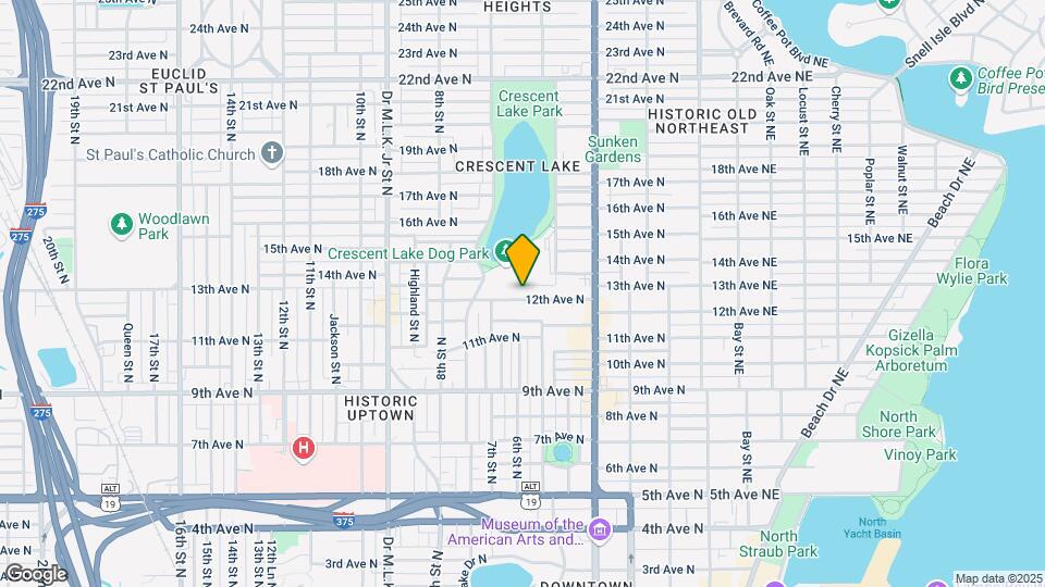 545 12th Ave N-Unit -3 Map and Location Details