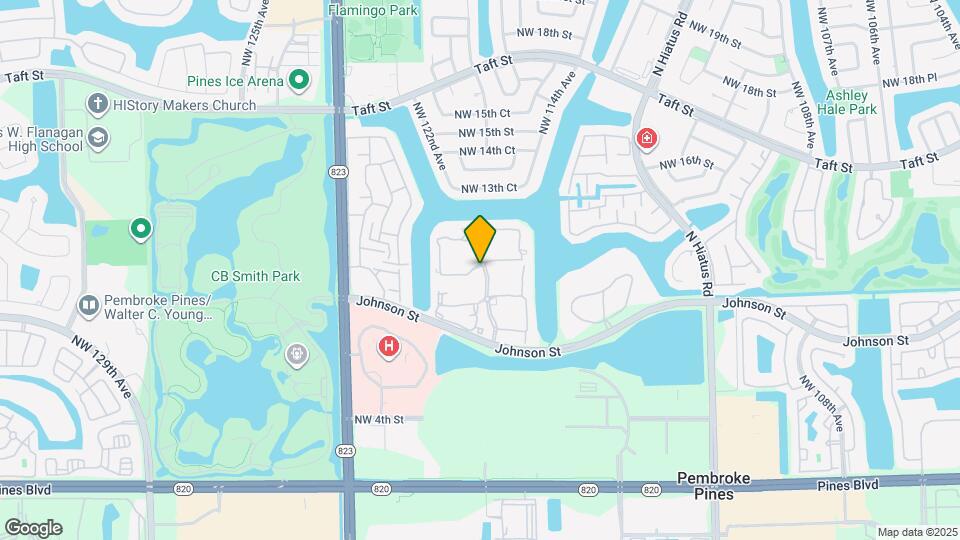 11904 NW 12th St Map and Location Details