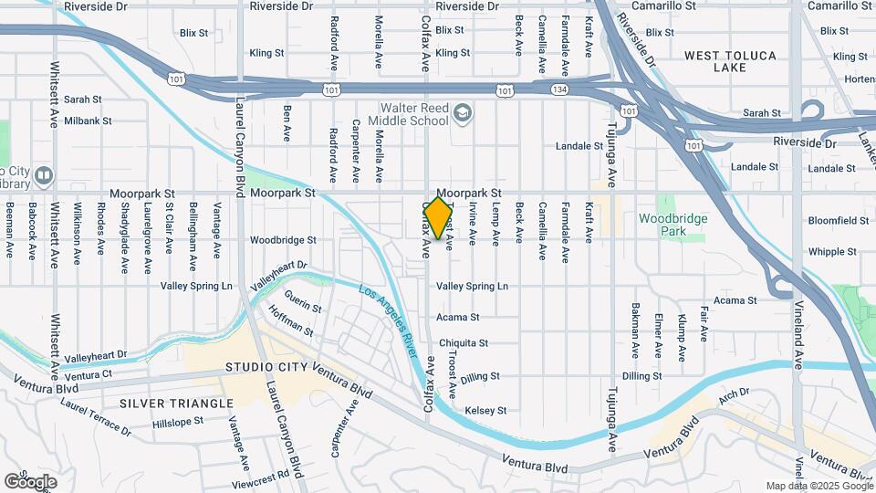 11640 Woodbridge St Map and Location Details