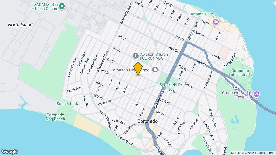 The Catalina Apartments Mapa y Detalles de la Ubicación