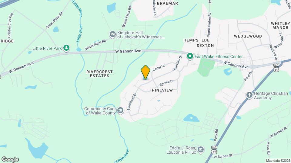 117 Pineview Dr Map and Location Details