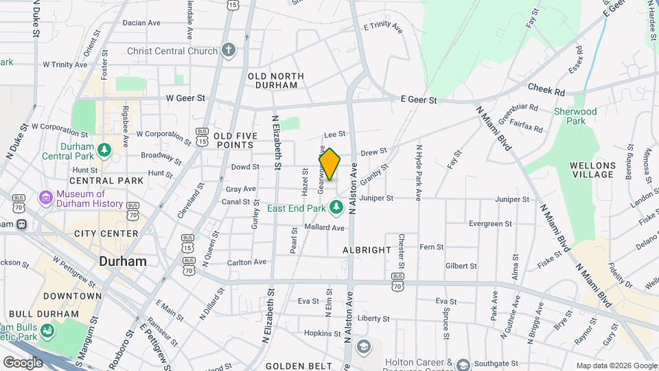705 Gray Ave Mapa y Detalles de la Ubicación
