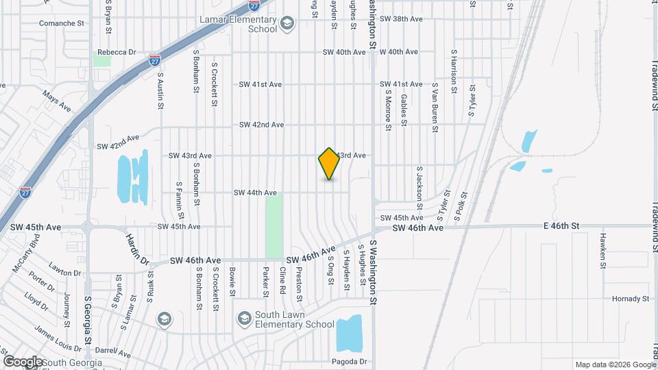 4316 S Hayden St Map and Location Details