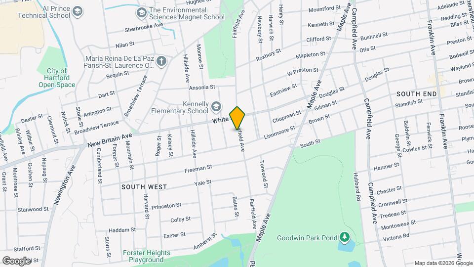 249 Fairfield Ave, Unit 1st Fl Mapa y Detalles de la Ubicación