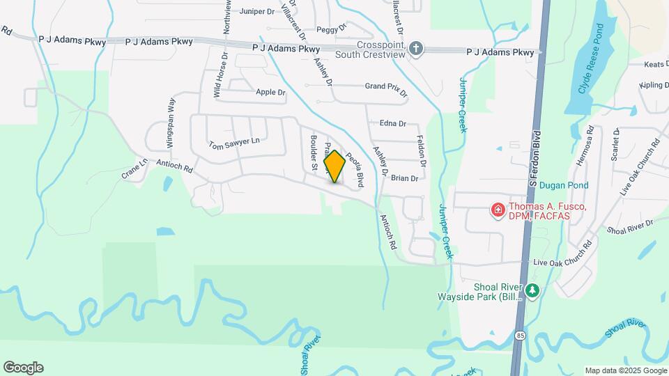 304 Peoria Blvd Map and Location Details