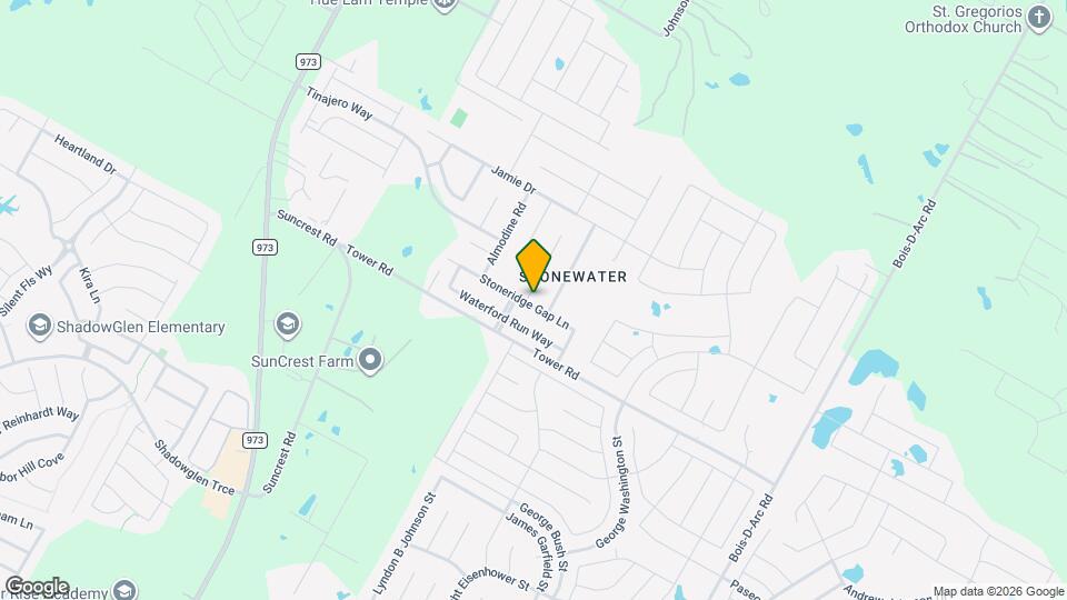 14301 Pebble Run Path Map and Location Details