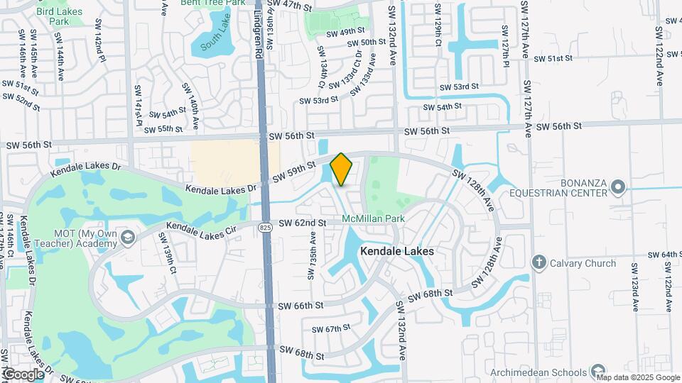 6054 SW 133rd Pl Map and Location Details