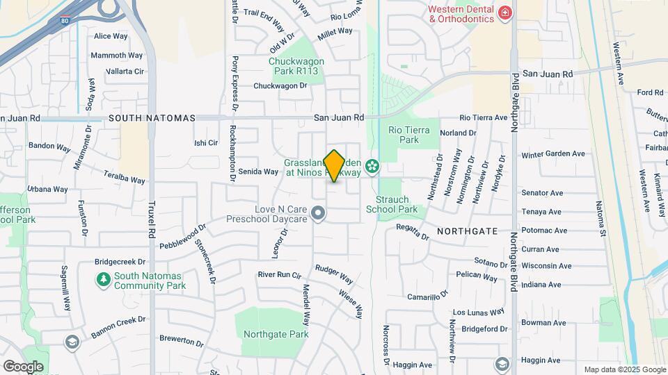 3078 Bridgeford Dr Map and Location Details