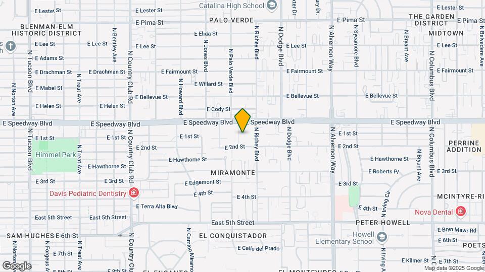 Palo Verde Apartments Map and Location Details