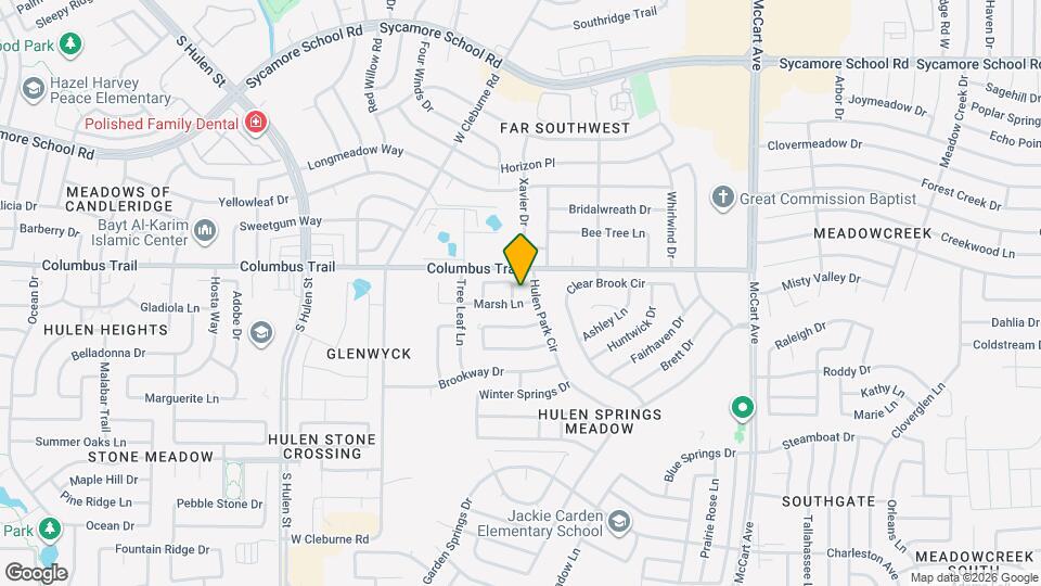 3904 Blue Pond Cir Map and Location Details