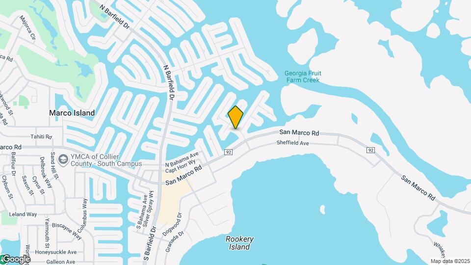 50 N Sunset St Map and Location Details