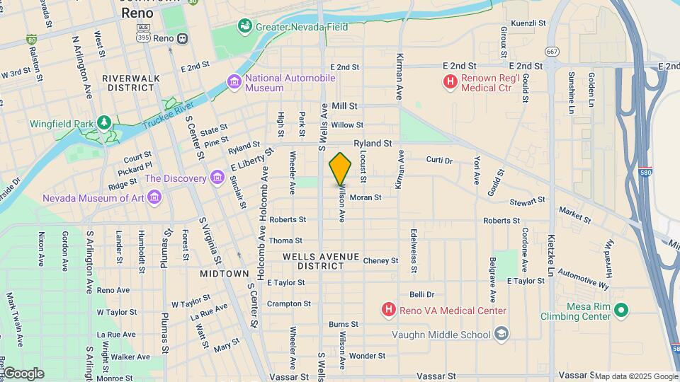 465 Wilson Ave Map and Location Details