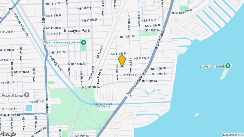 1239 NE 110th St Map and Location Details