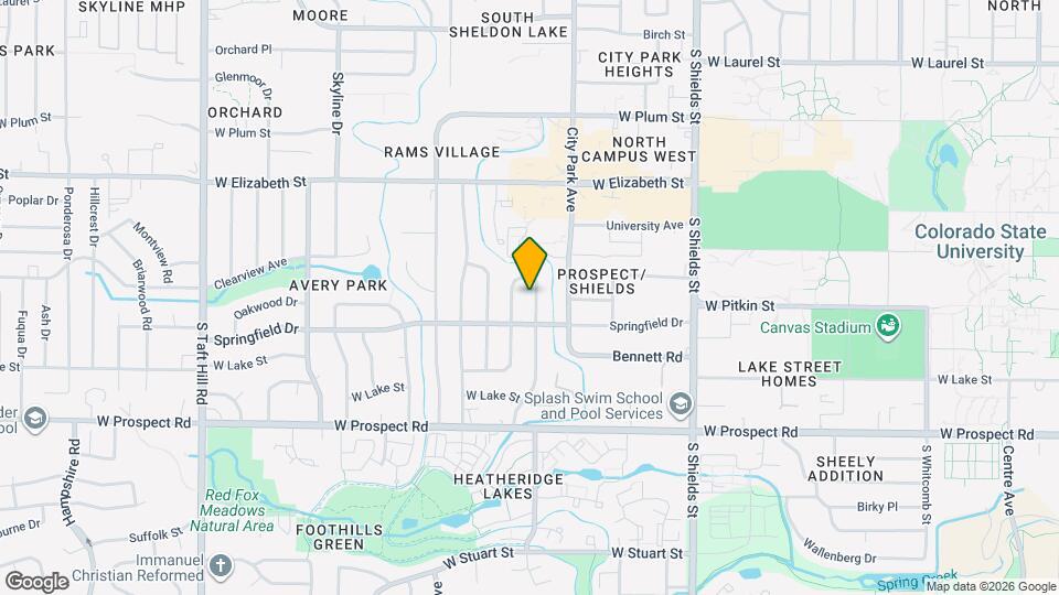 1215 Lynnwood Dr Map and Location Details