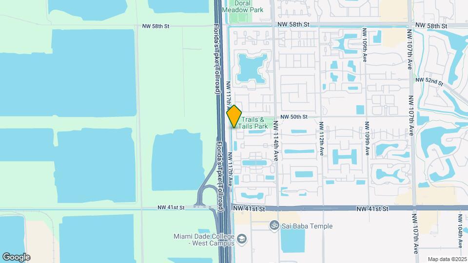 4880 NW 116th Ct Map and Location Details