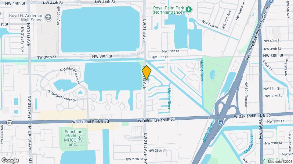 3430 NW 21st Ave Map and Location Details