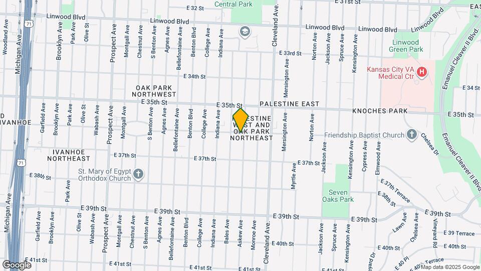 3604 Askew Ave Map and Location Details