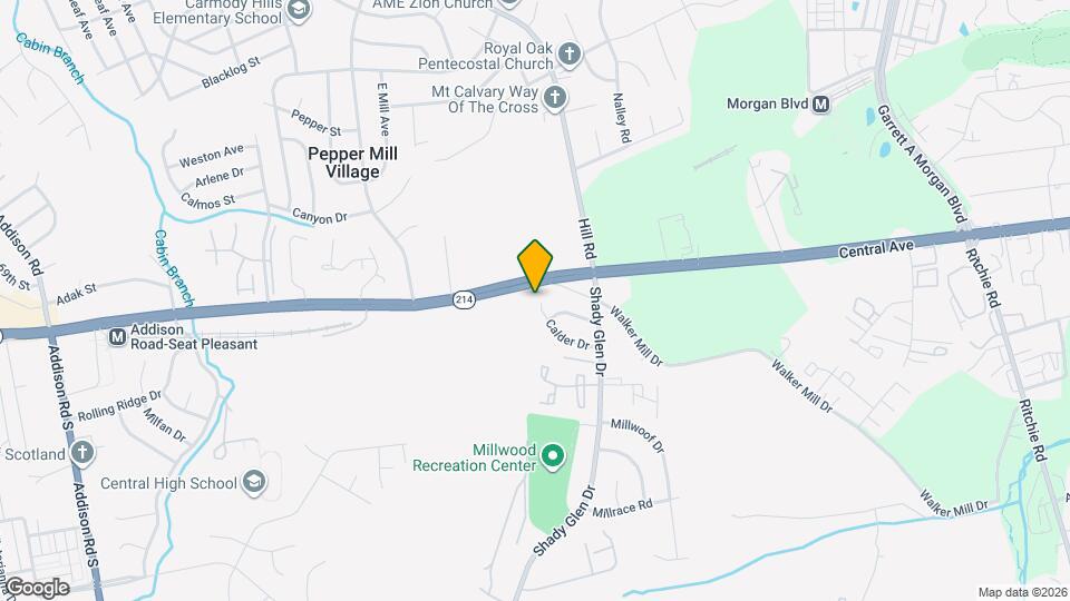 7301 Calder Dr Mapa y Detalles de la Ubicación