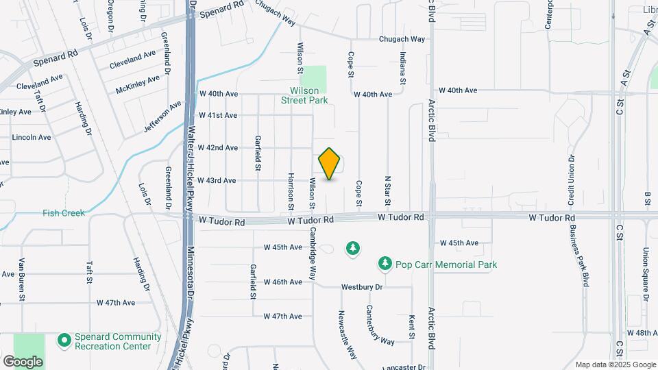 4302 Penguin St Map and Location Details