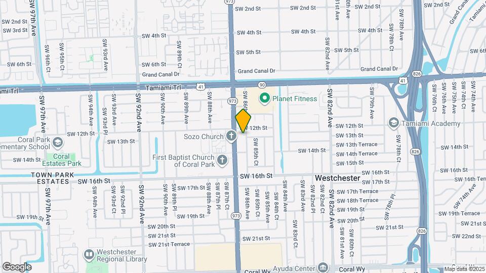 1230 SW 86th Ct Map and Location Details