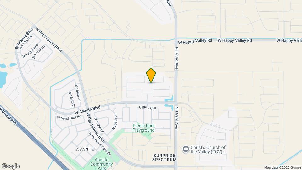 24424 N 164th Dr Mapa y Detalles de la Ubicación