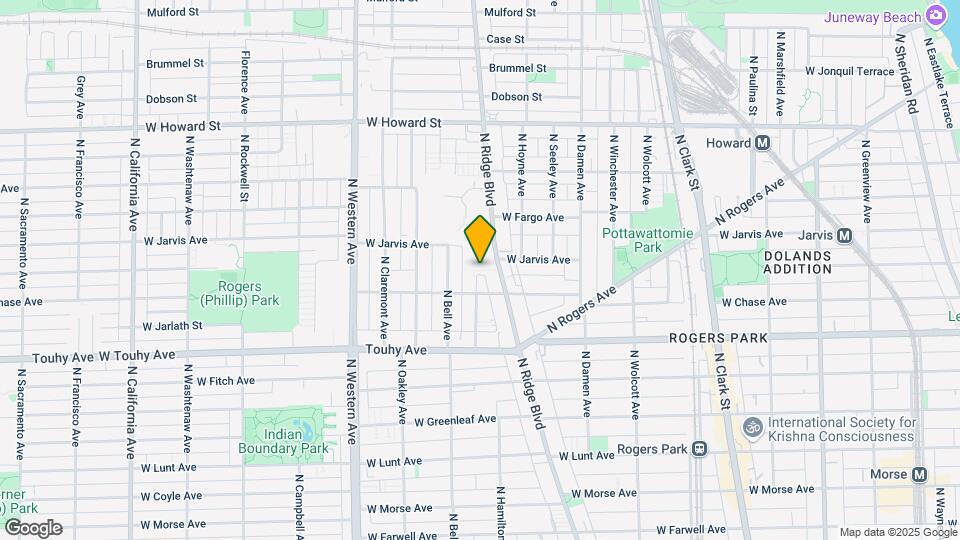 7324 N Ridge Blvd, Unit 3W Map and Location Details