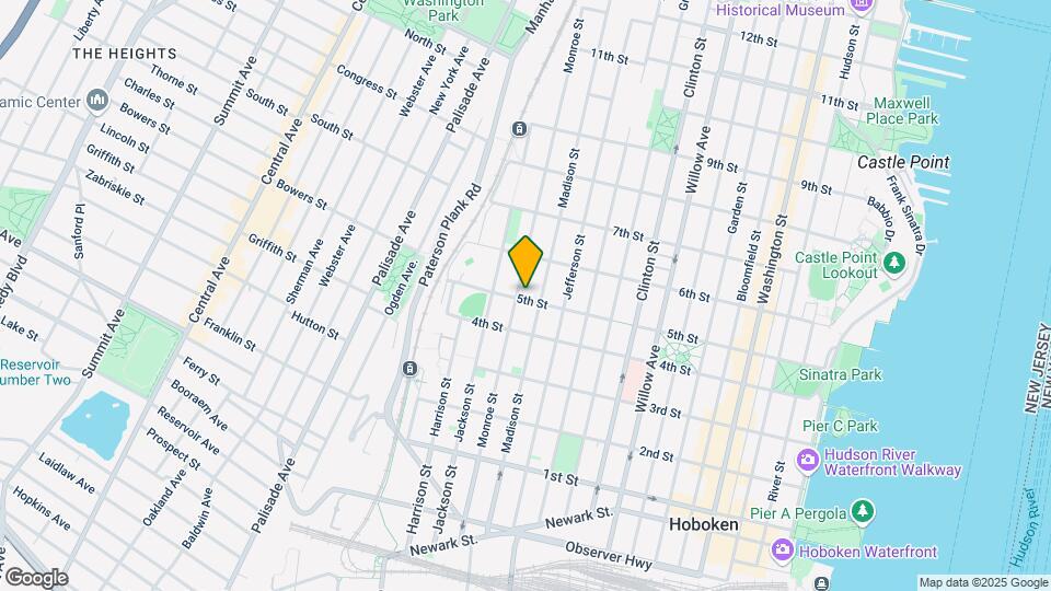 501 Monroe St Map and Location Details