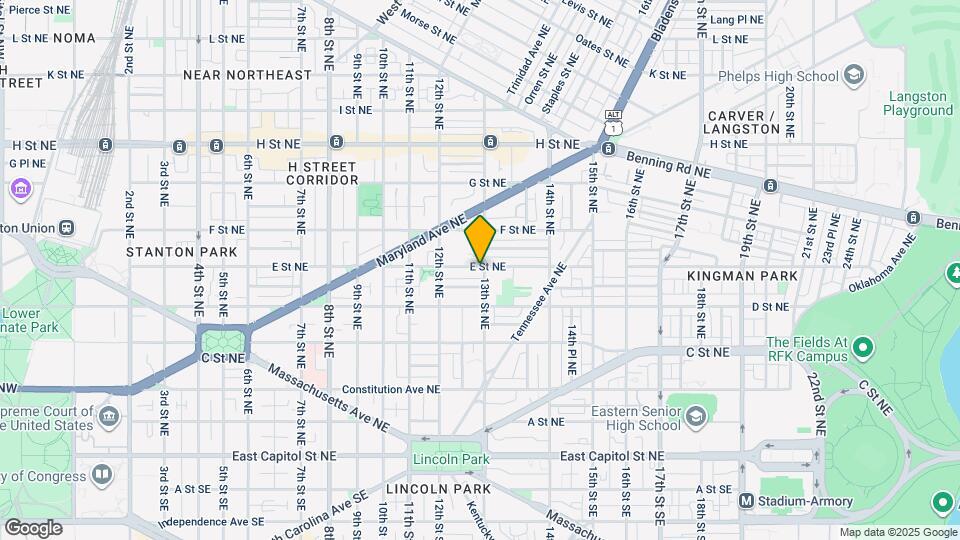 436 13th St NE Mapa y Detalles de la Ubicación