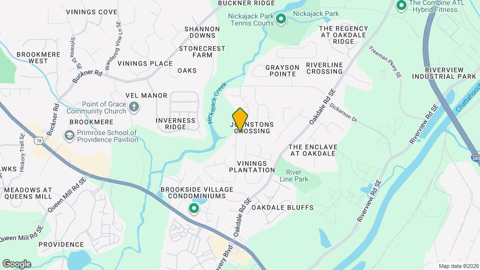 5883 Brookside Dr SE Map and Location Details