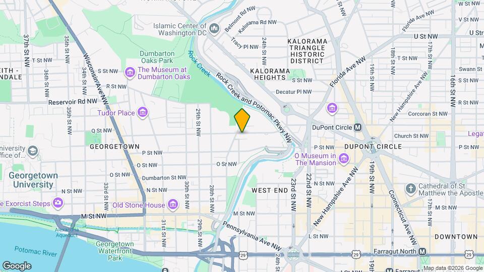 2528 Q St NW Map and Location Details