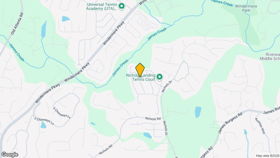 610 Cricklewood Dr Map and Location Details