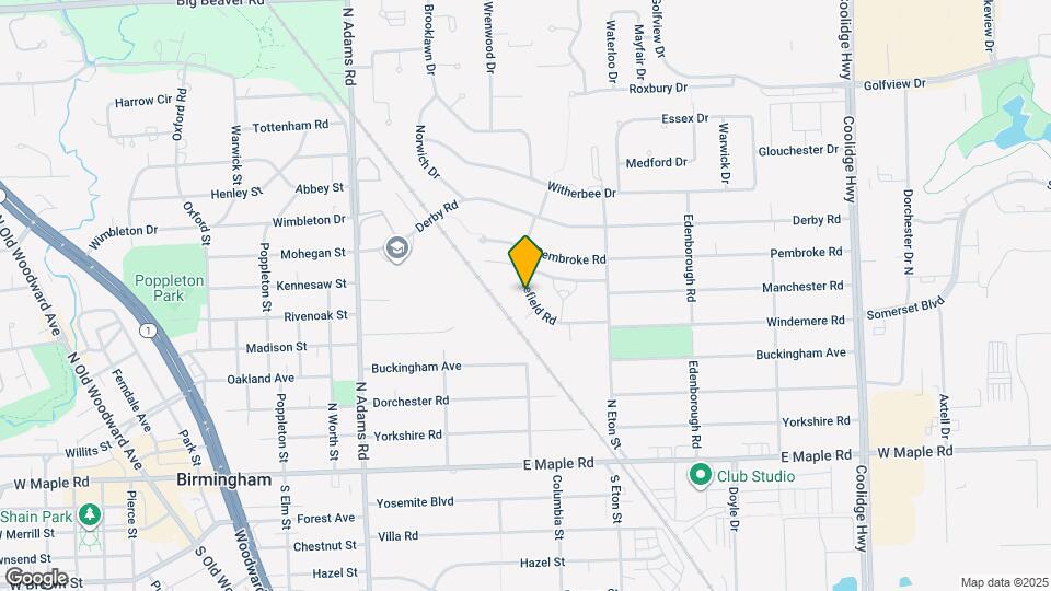 1702 Graefield Rd Map and Location Details